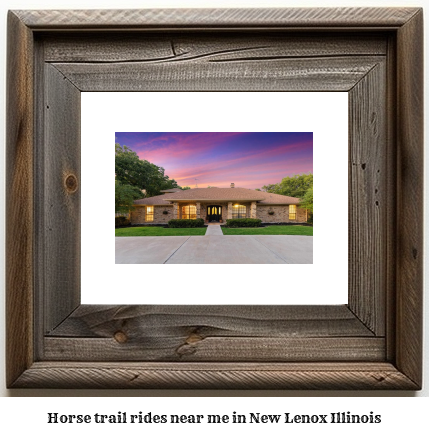 horse trail rides near me in New Lenox, Illinois